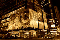 Manhattan at night