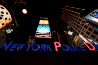 NYPD sign