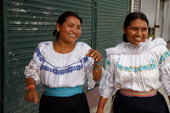 Ecuatorianas en La Duarte